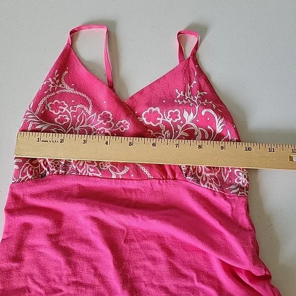 Sister Sam Hank Hem Skirt Cami Set 2 Piece Mixed Media Fairy Flowy Gypsy Party - Picture 11 of 16